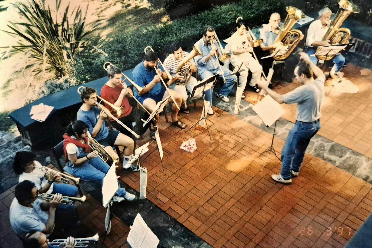 Ensayo con Siegfried Luschnat (Abril de 1997)