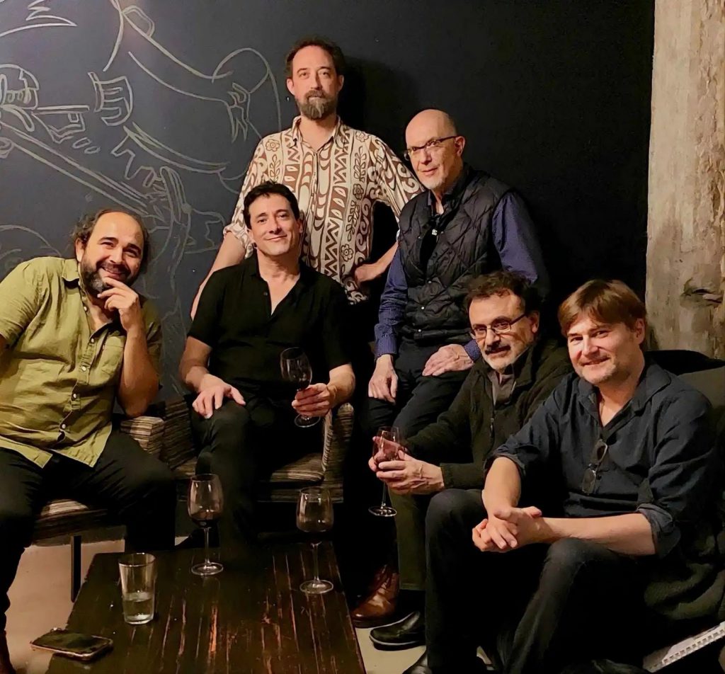 Valentín Garvie mit der Band Sextante